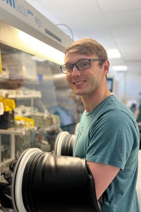 tj delano in lab